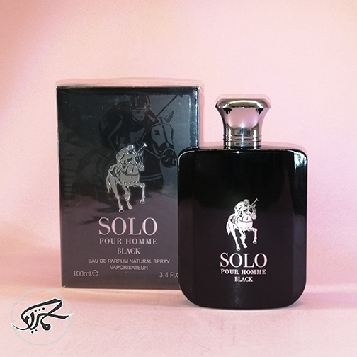 ادوپرفیوم مردانه فرگرانس ورد سولو پور هوم بلک Fragrance Solo Pour Homme Black
