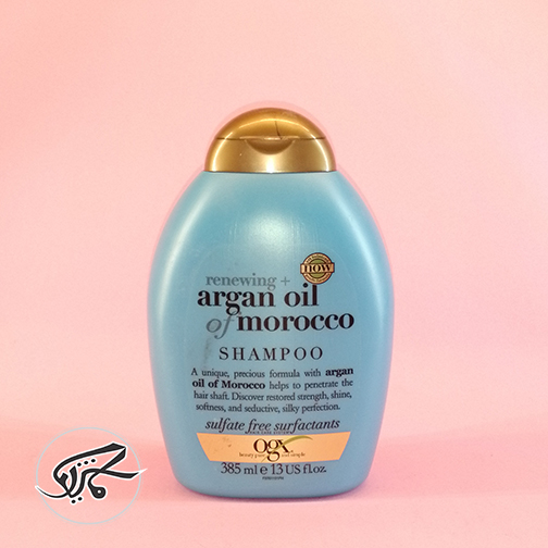 شامپو بدون سولفات او جی ایکس مدل (روغن آرگان مراکش)Ogx Argan Oil Morocco Shampoo