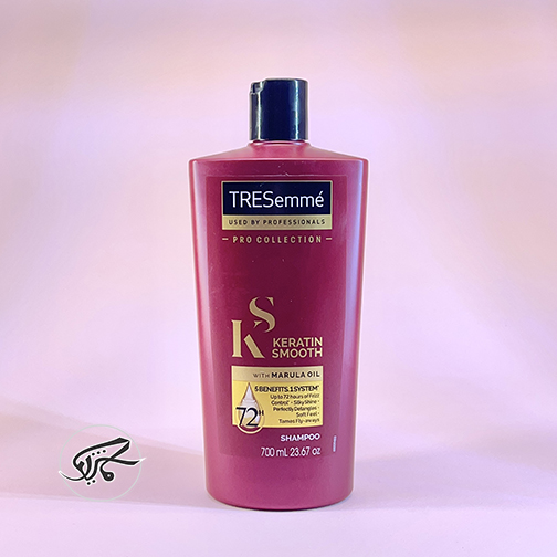 شامپو مو کراتینه ترمیم کننده ترزمه (ترسمه)Tresemme Shampoo 800ml