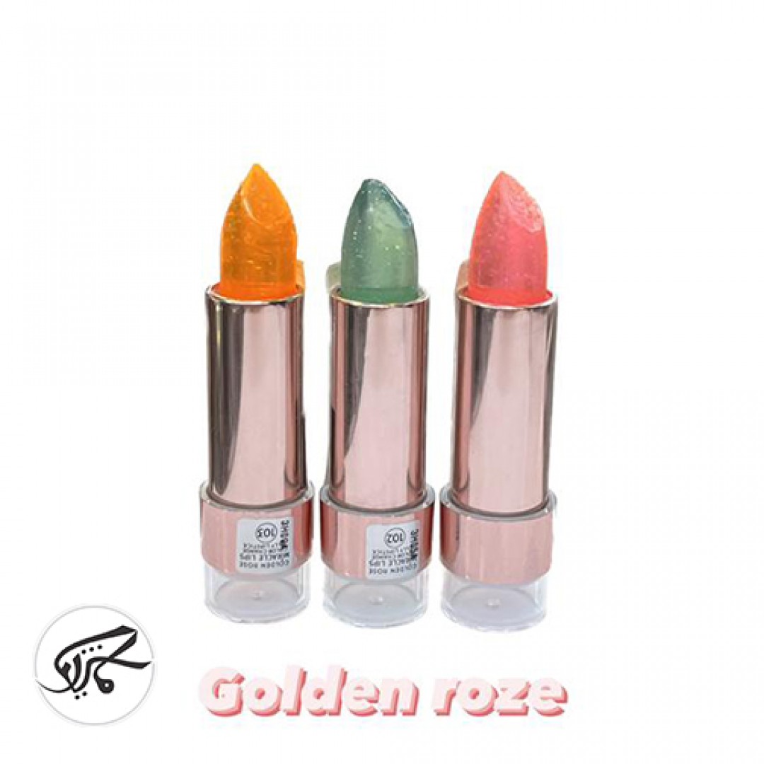 رژلب حرارتی ژله ای گلدن رز  Golden Rose Miracle Lipstick