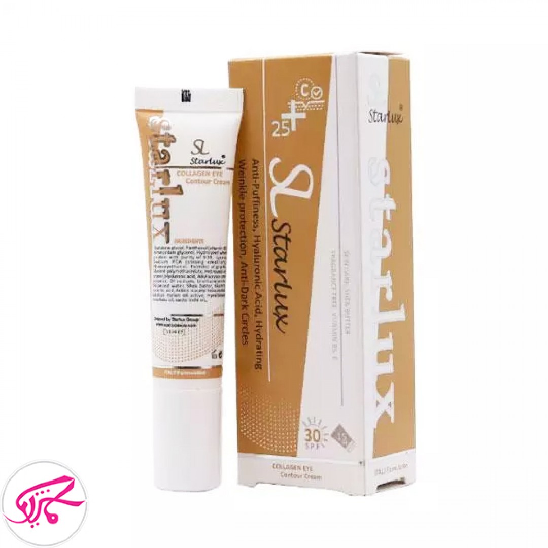 دورچشم استار لوکس دارای SPF30مناسب 25سال به بالا Starlux