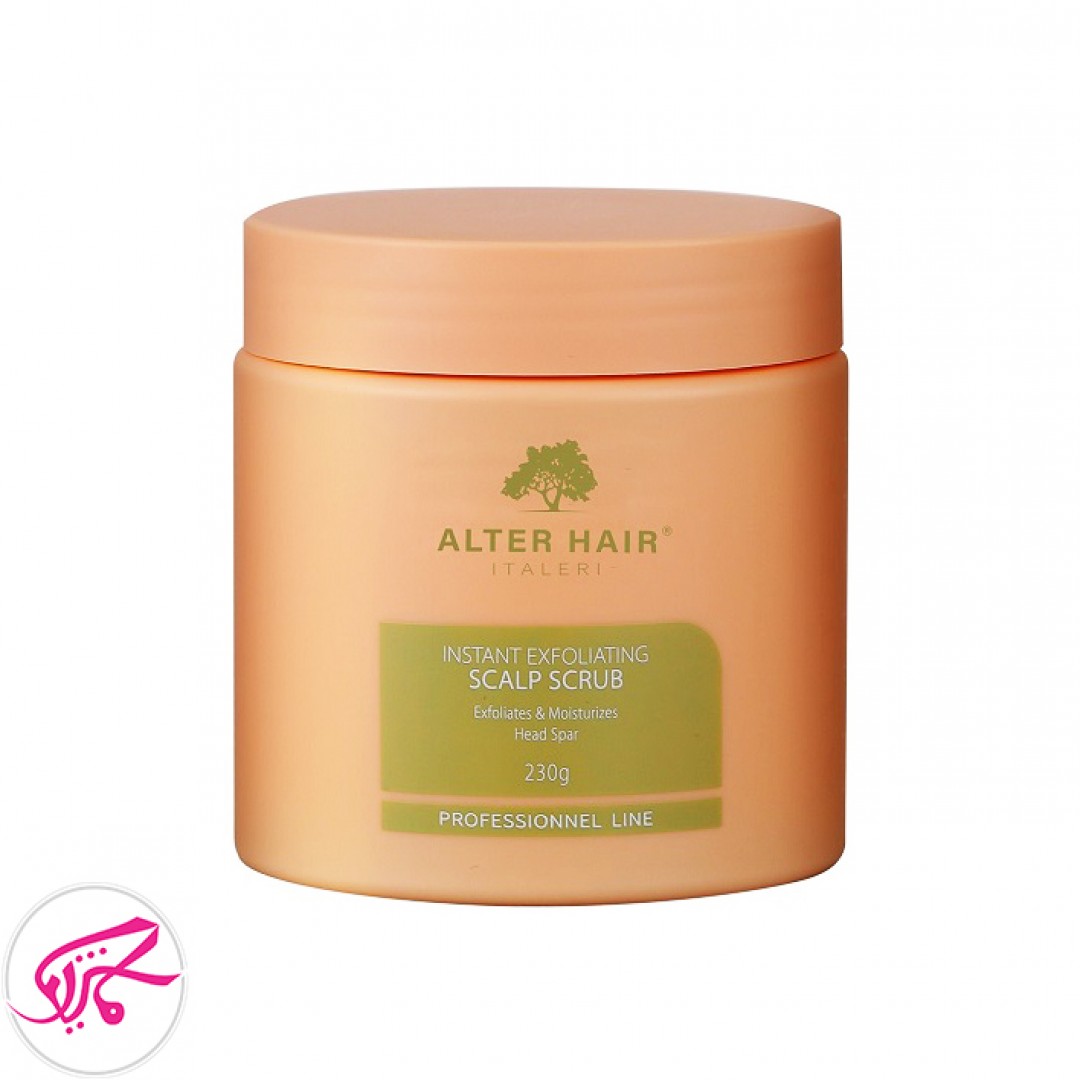 اسکراب کف سر آلتر هیر Alter Hair Instant Exfoliating Scalp Scrub 230gr