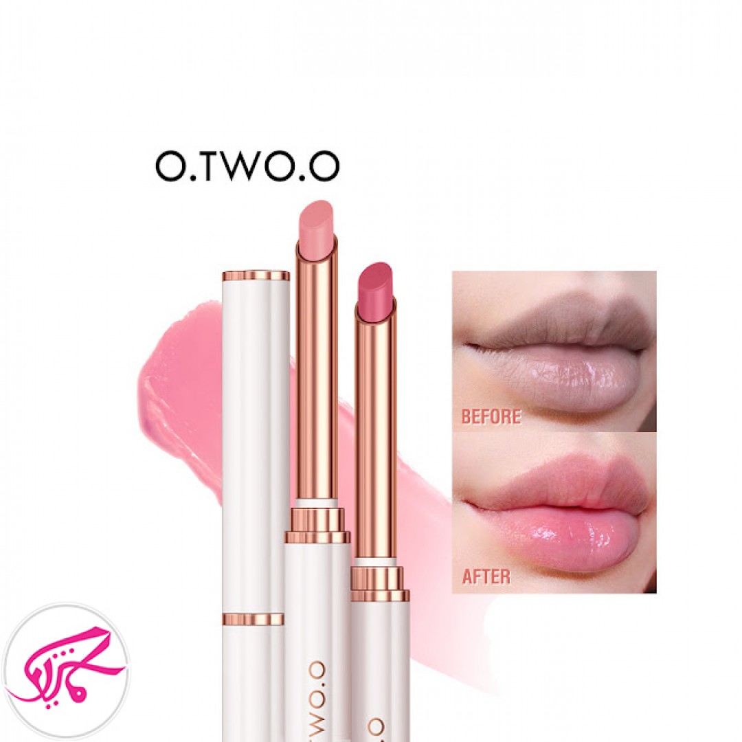 بالم لب رنگی او تو او O.TWO.O Lip Balm With Beewax Lip Stick