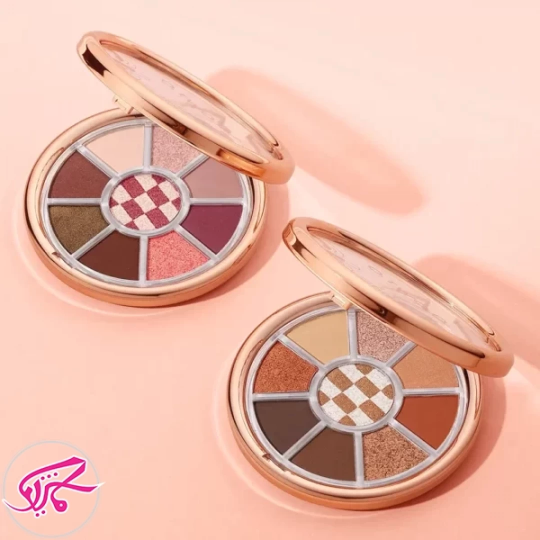 پالت سایه چشم گرد او تو او O.TWO.O Round Shape Eyeshadow Pallet