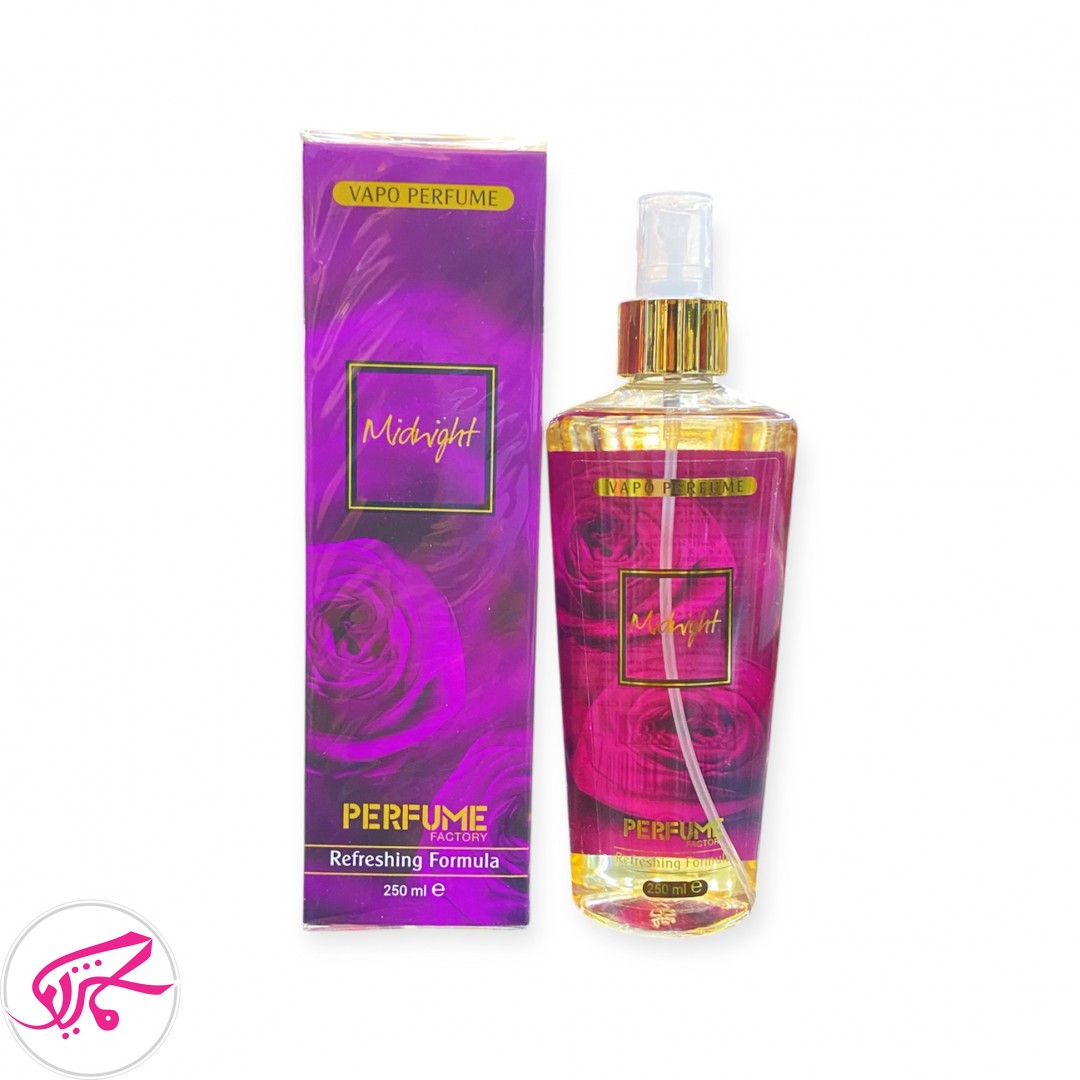 بادی اسپلش پرفیوم فکتوری رایحه میدنایت رز PERFUME FACTORY Midnight Rose