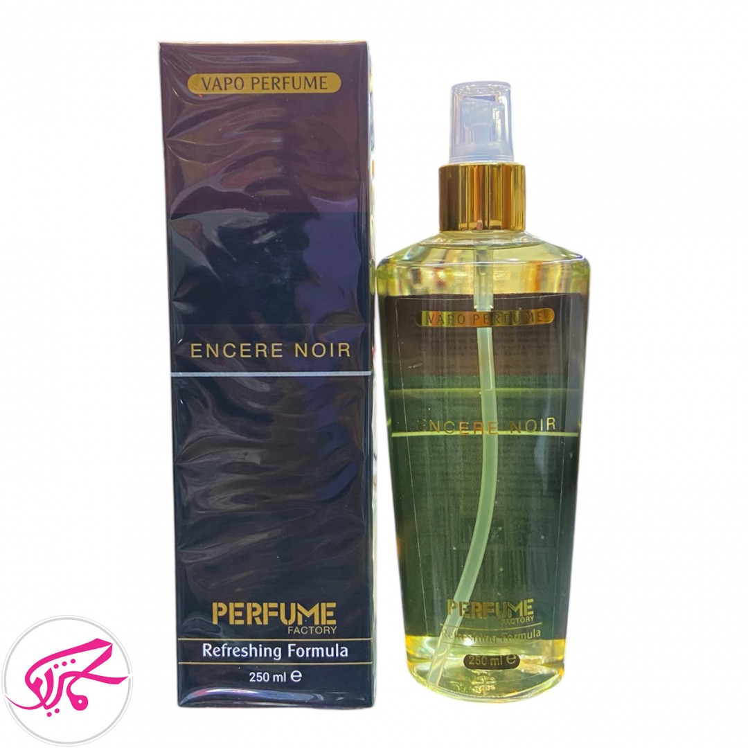 بادی اسپلش پرفیوم فکتوری رایحه لالیک انکر نویر PERFUME FACTOR Laliqe