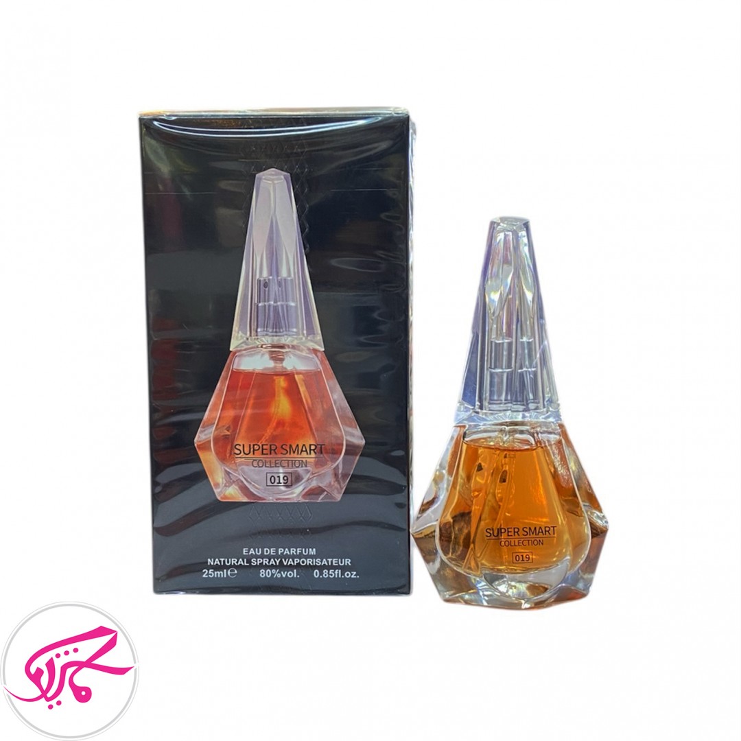 عطر مینی 25 میل سوپر اسمارت کد 019  جیوانچی آنجو دمون له  SUPER SMART
