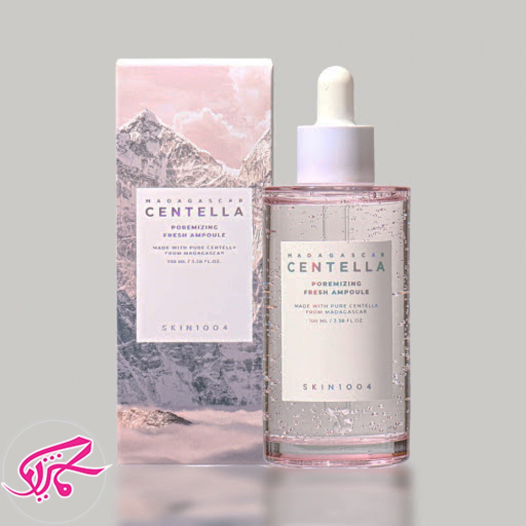 آمپول روشن‌کننده و کنترل منافذ سنتلا اسکین 1004 Centella Poremising Fresh Ampoule 100Ml
