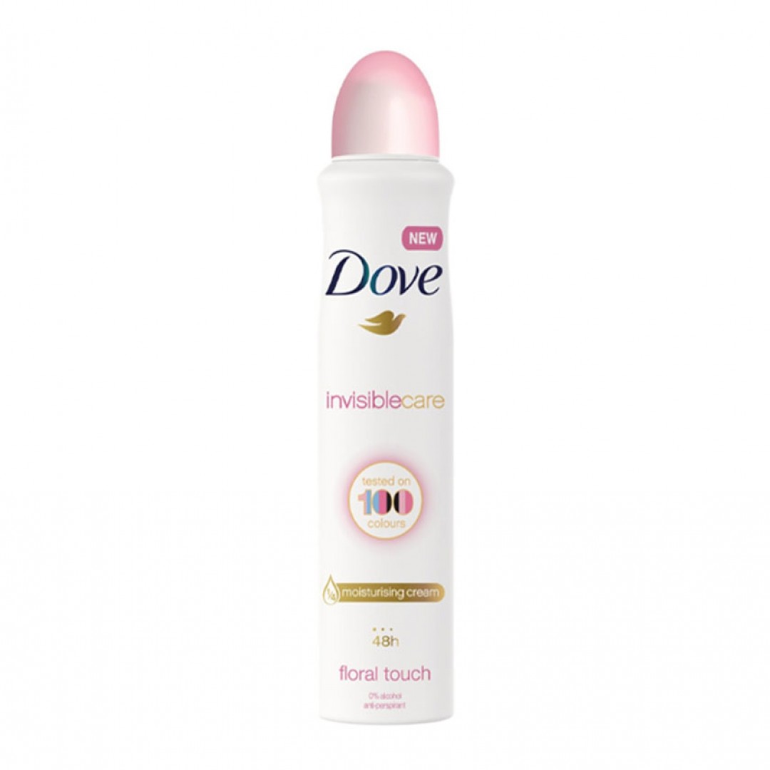 اسپری ضد تعریق زنانه داو Dove سری Invisible Care مدل Floral Touch