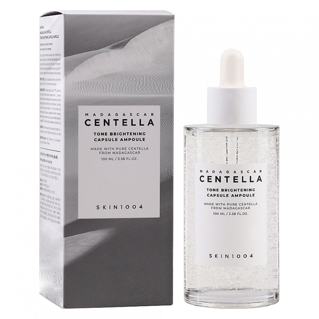 آمپول ضدلک روشن کننده سنتلا تون اسکین 1004 Skin 1004 Madagascar Centella Tone Brightening Capsule Ampoule