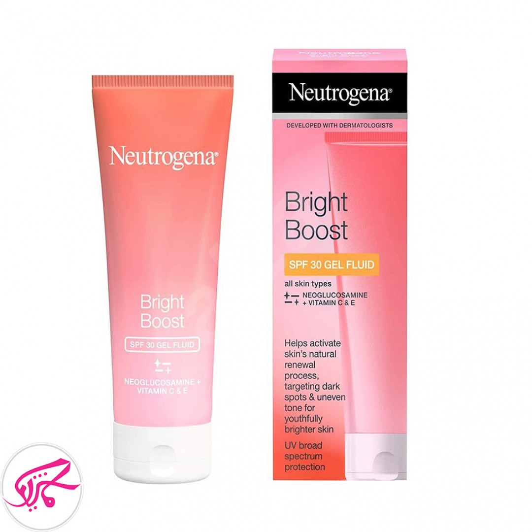 کرم محافظ و ضدآفتاب نوتروژینا مدل برایت بوست Neutrogena Bright Boost Spf30