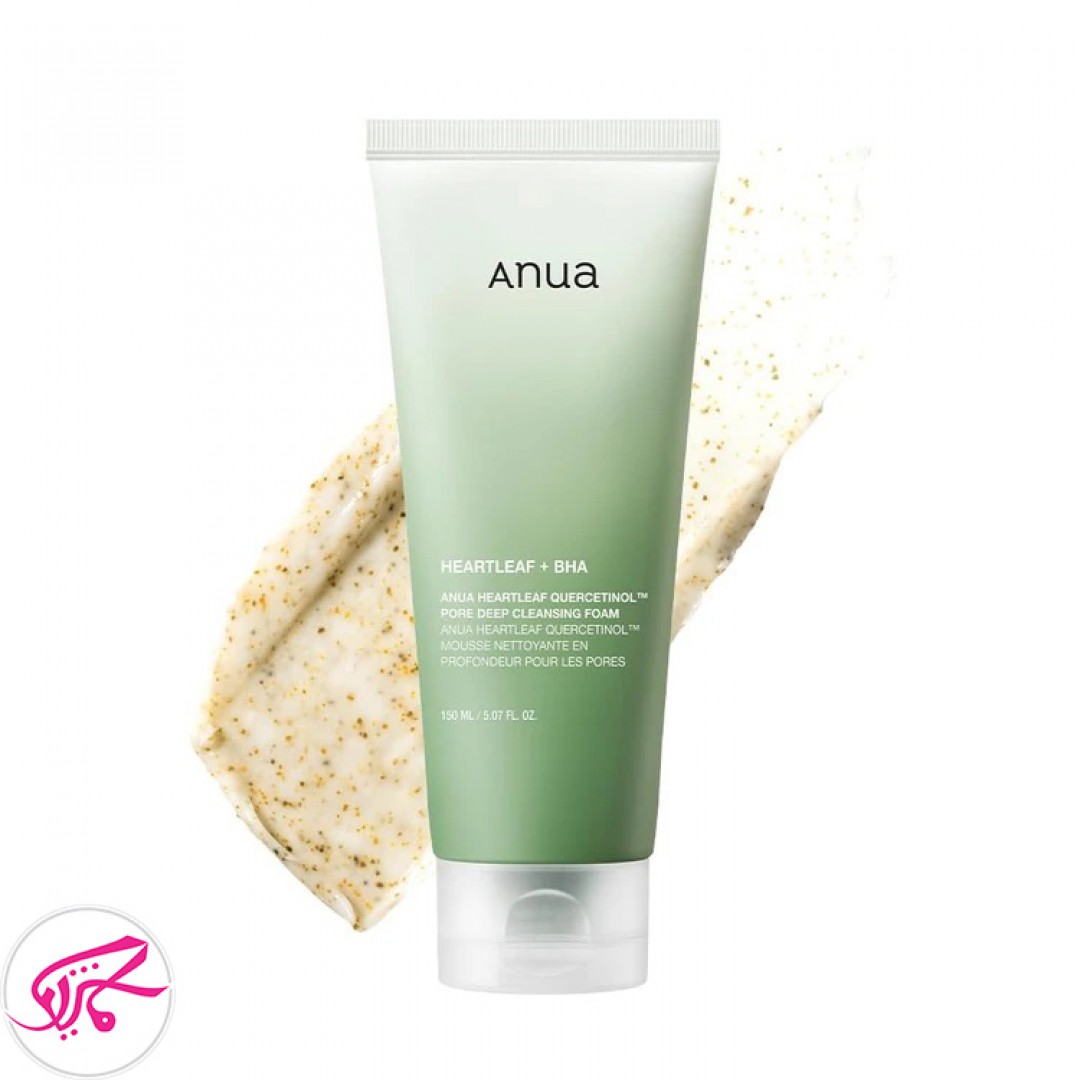فوم شستشو عمیق منافذ آنوا مدل Anua Heartleaf