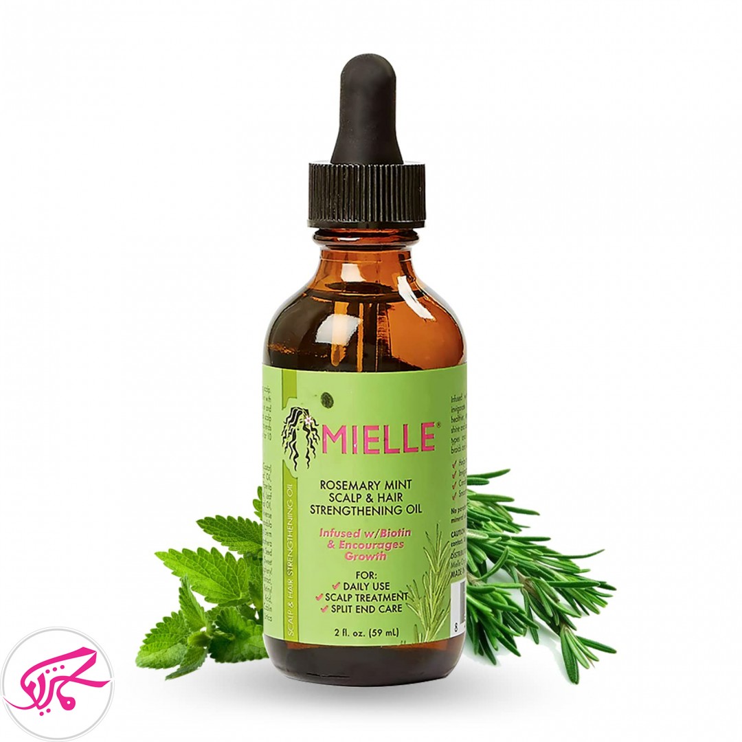روغن مو رزماری و نعناع میله  mielle rosemary mint scalp &hair oil