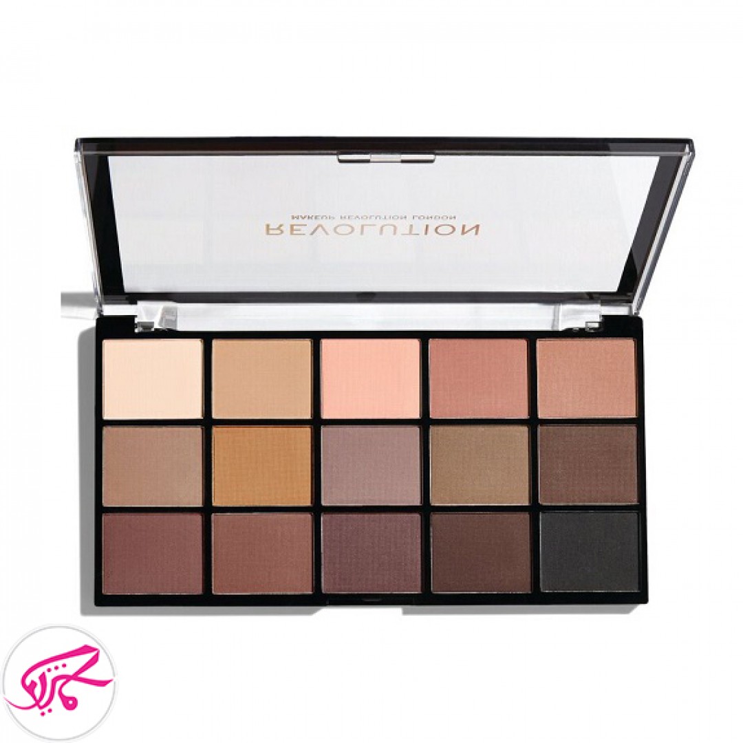 پالت سایه چشم میکاپ رولوشن مدل Basic Mattes