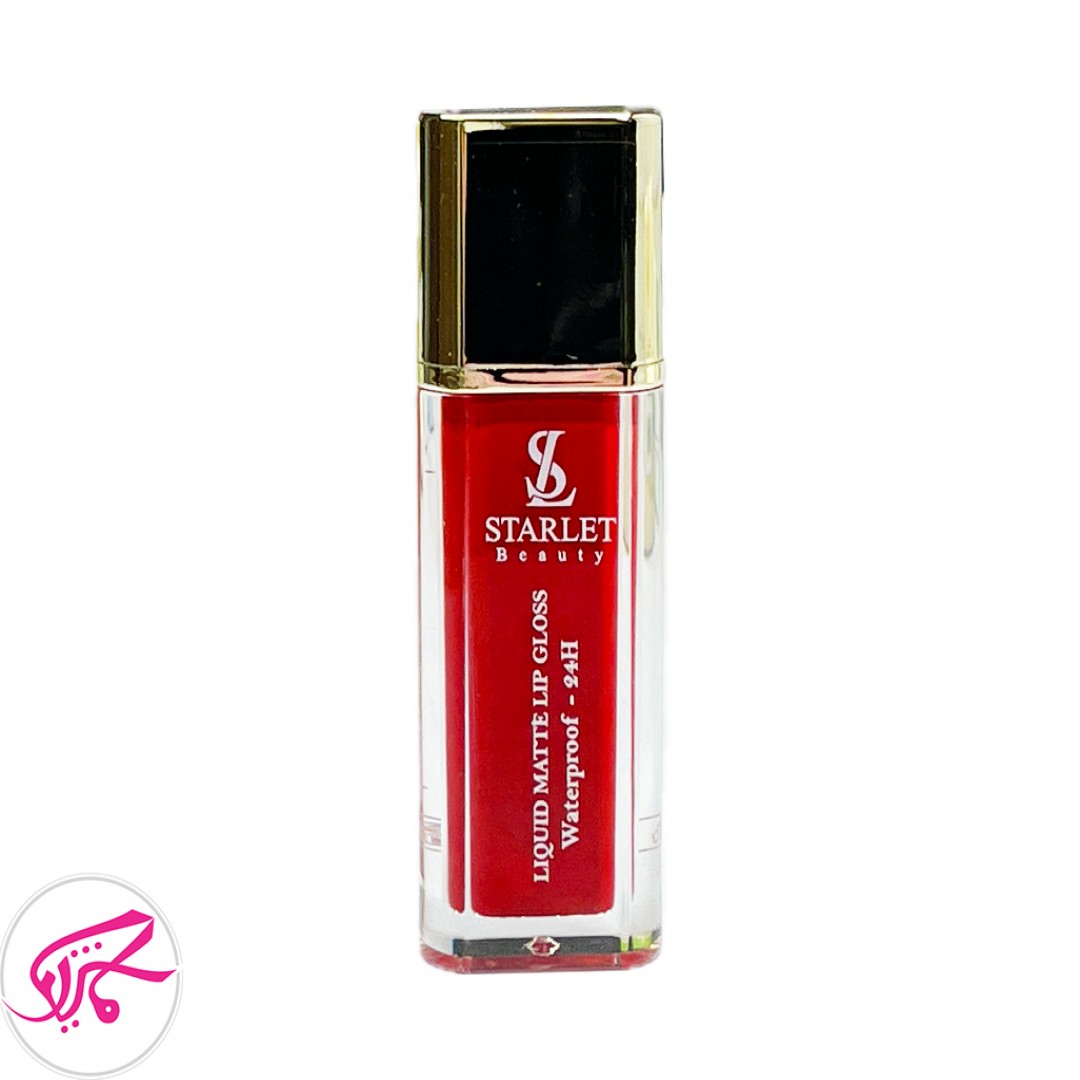 رژ لب مایع ۲۴ ساعته استارلت  starlet liquid Matt’s lip gloss waterproof 24 h