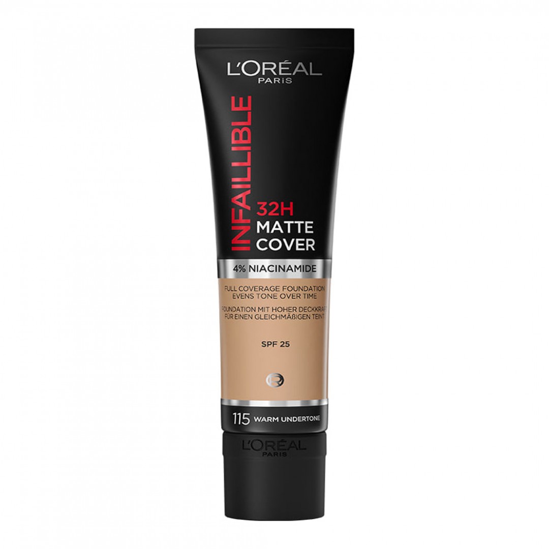 کرم پودر تیوپی لورال Infaillible 24H Matte Loreal
