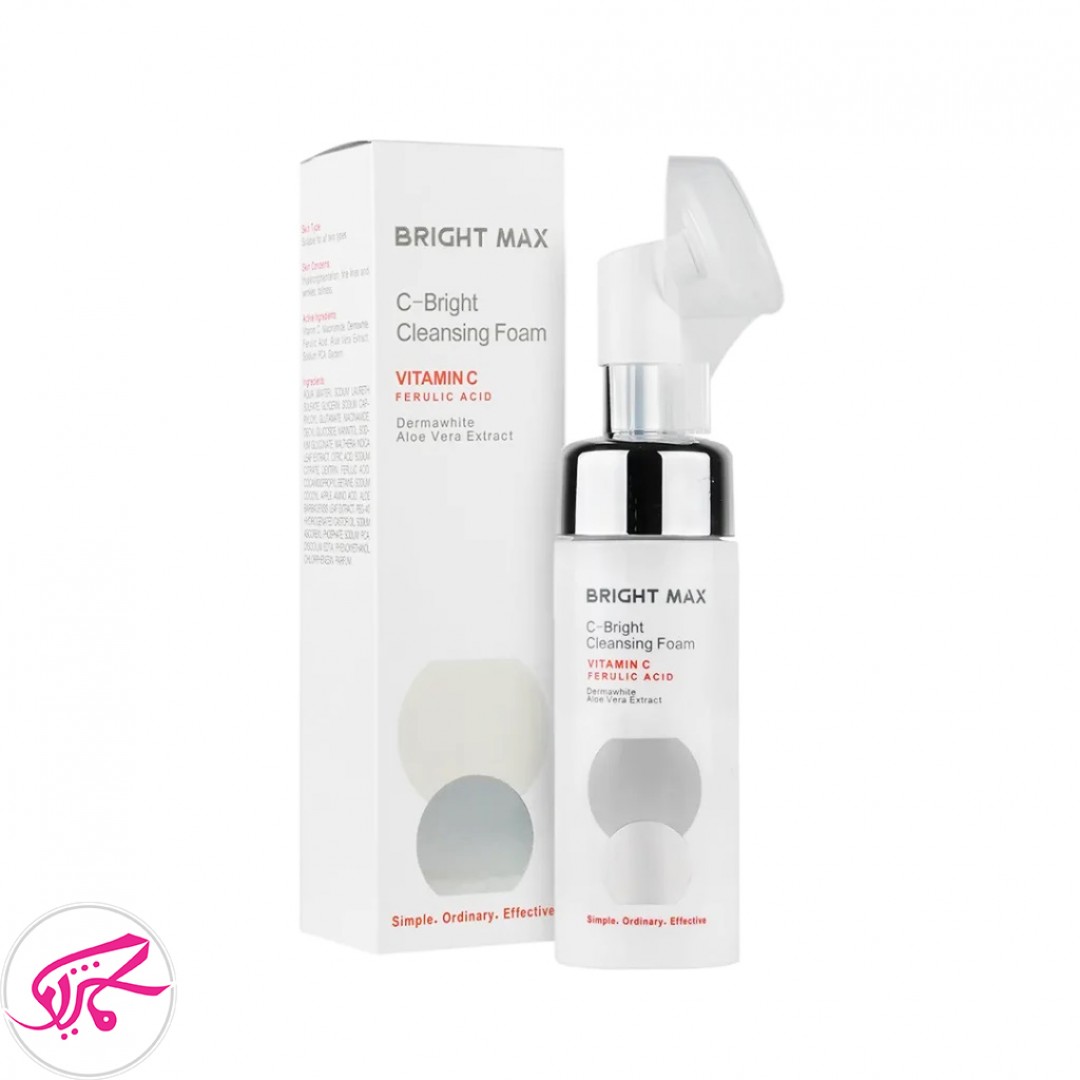 فوم شستشوی ویتامین C برایت برایت مکس 150 میل Bright Max