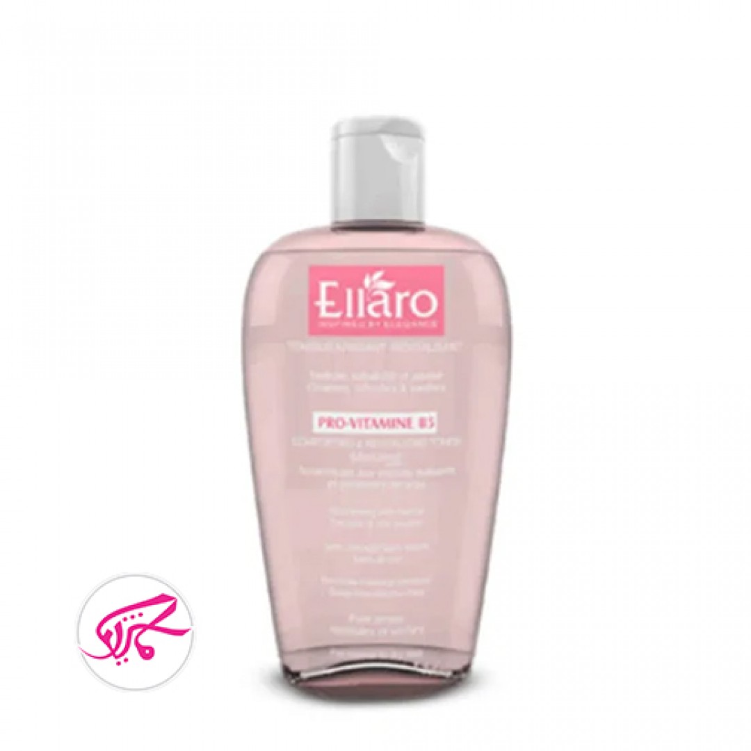 تونر پاک کننده الارو پوست نرمال تا خشک  Ellaro Pro Vitamine B5