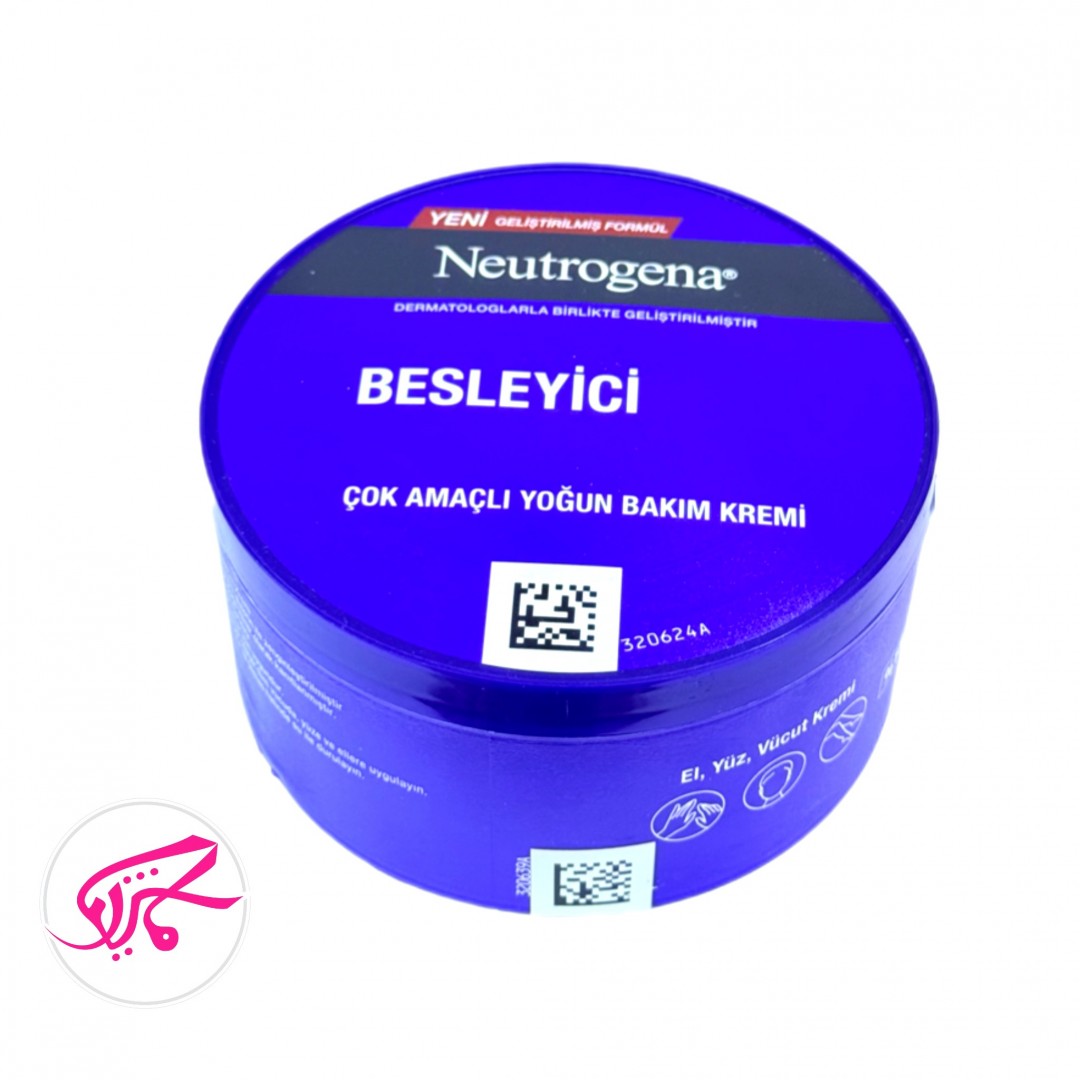 کرم مرطوب کننده پوست های خشک نوتروژینا 300 میل مدل Neutrogena Besleyici Bakim