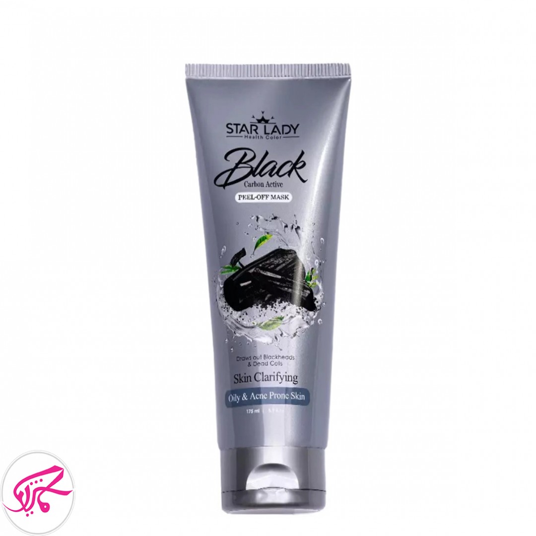 ماسک پیل آف استار لیدی حاوی کربن فعال STAR Lady