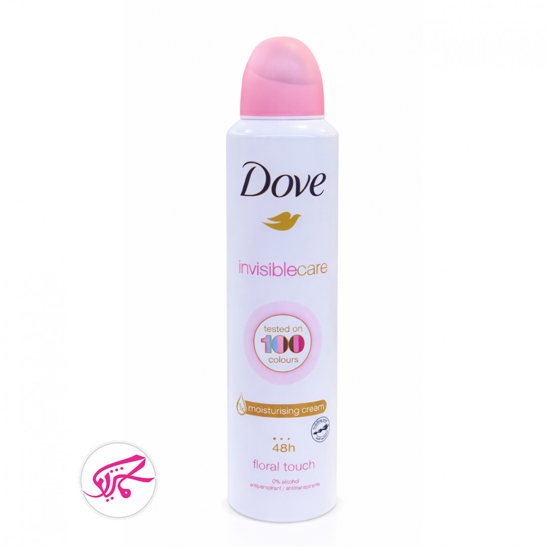 اسپری ضد تعریق زنانه داو Dove سری Invisible Care مدل Floral Touch