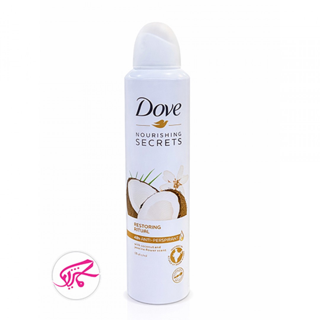 اسپری ضد تعریق داو مدل نارگیل 250 میل Dove