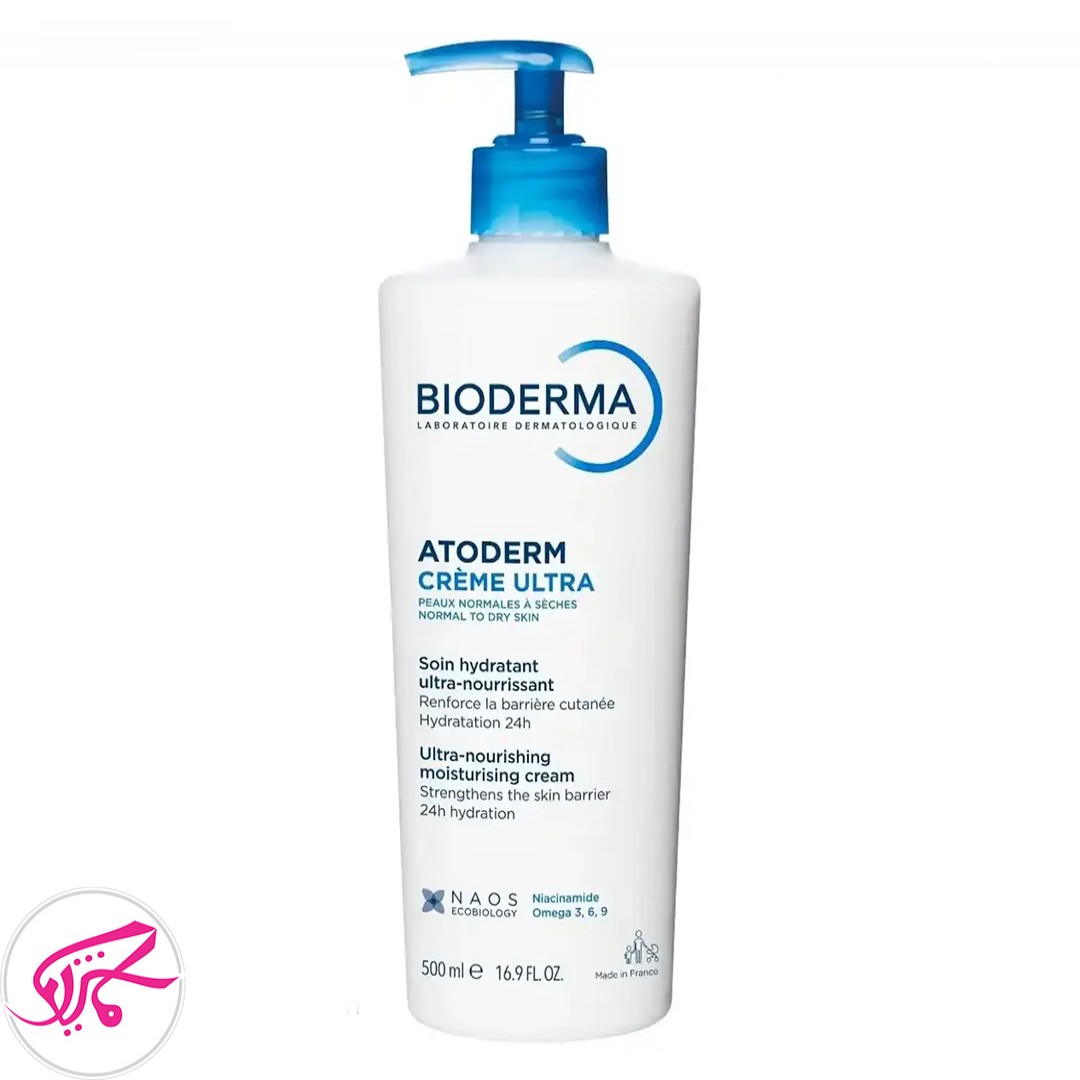 کرم مرطوب کننده و مغذی اتودرم 500 میل بایودرما Bioderma Atoderm Creme