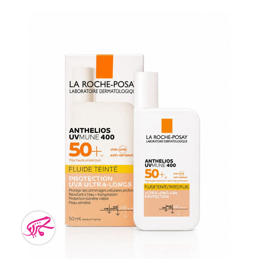 کرم ضدآفتاب لاروش پوزای رنگی La Roche Posay Anthelios Uvmune400 Spf50