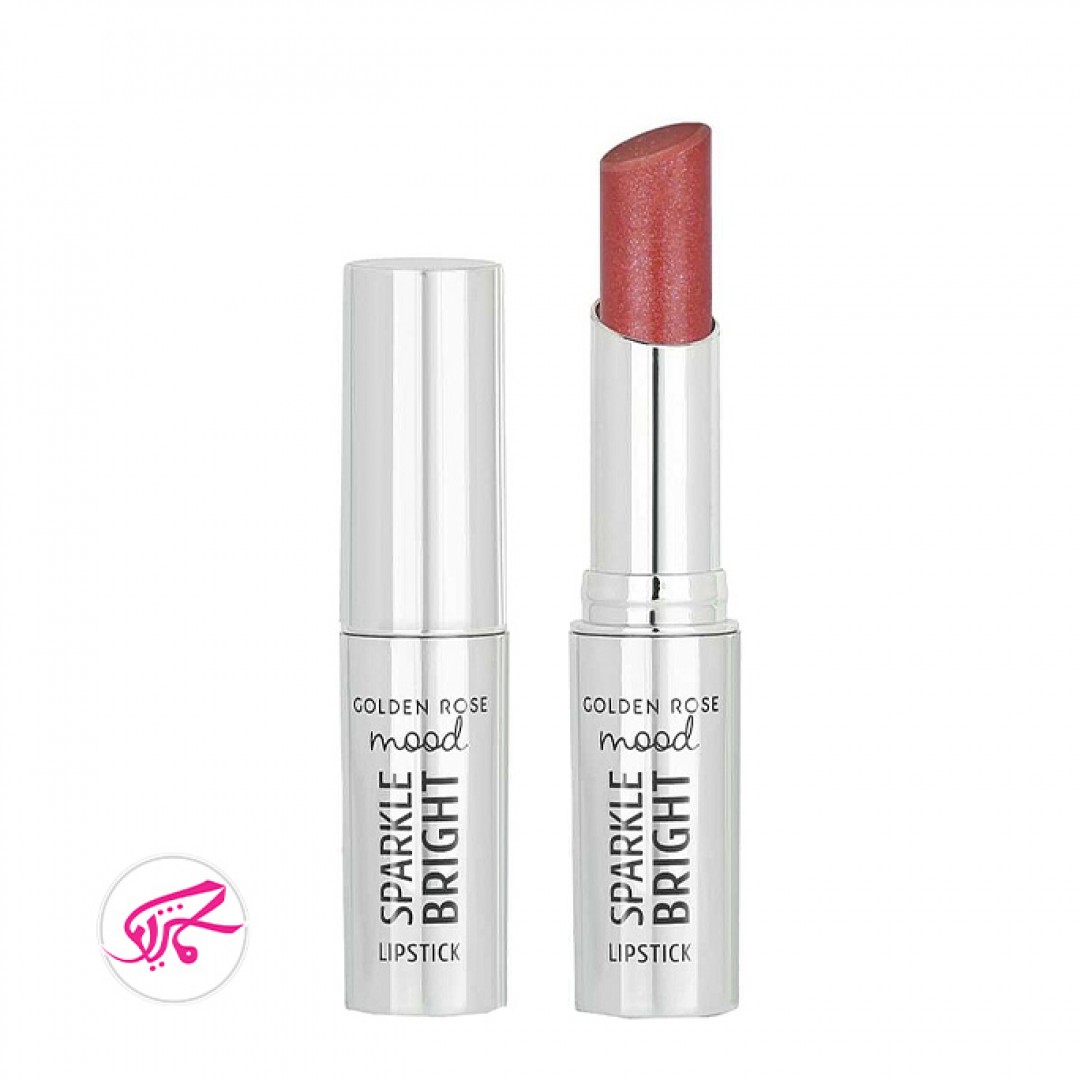 رژ لب جامد اسپارکل برایت گلدن رز Golden Rose Sparkle Bright