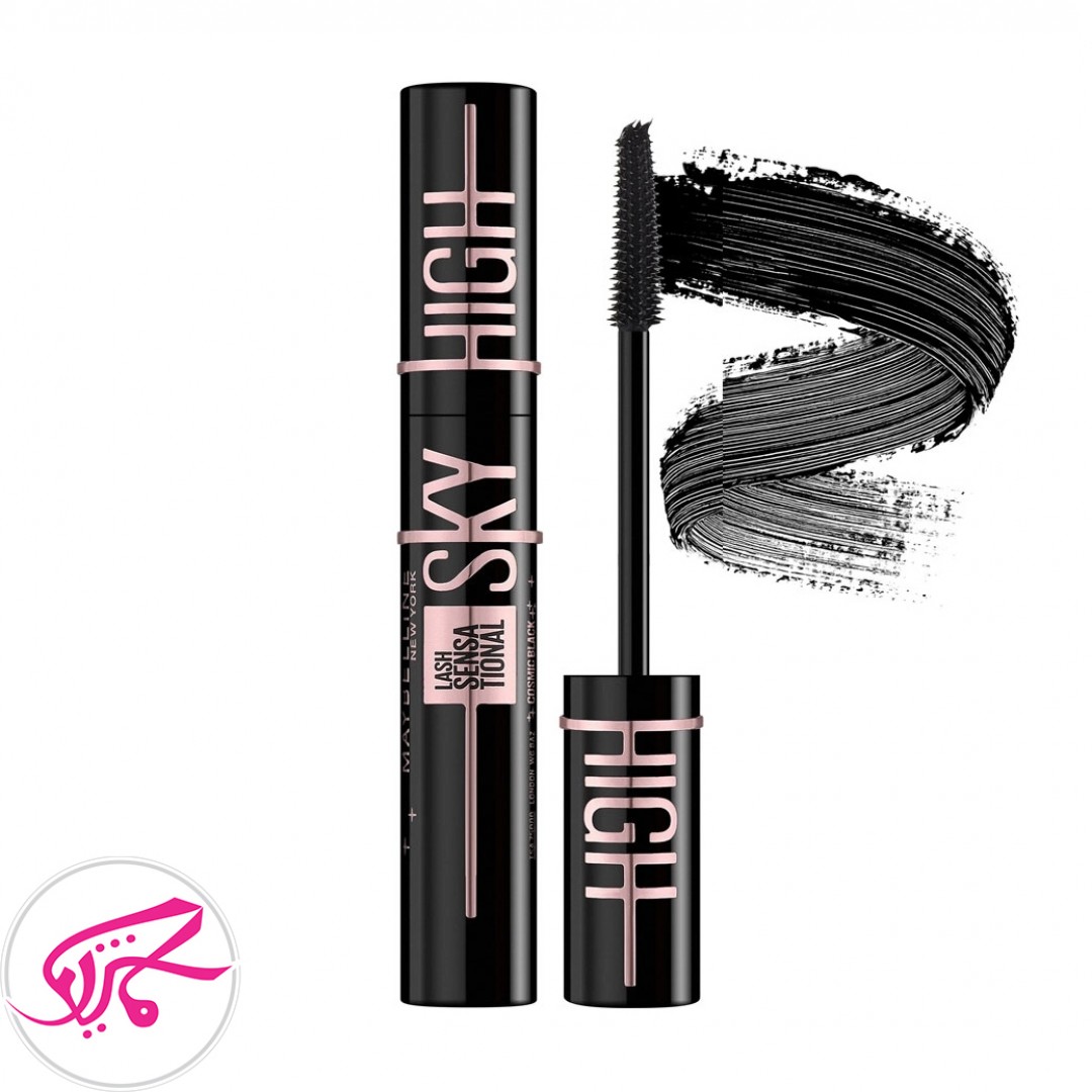 ریمل بلند کننده بسیار مشکی میبلینMAYBELLINE مدل اسکای های SKY HIGH