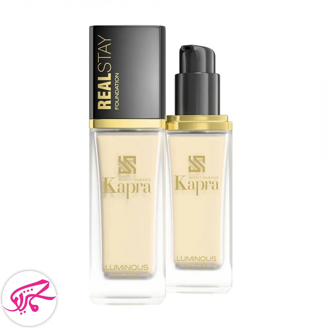 کرم پودر ریل استی کاپرا Luminus RealStay Matte Long-Wear Foundation KAPRَََA