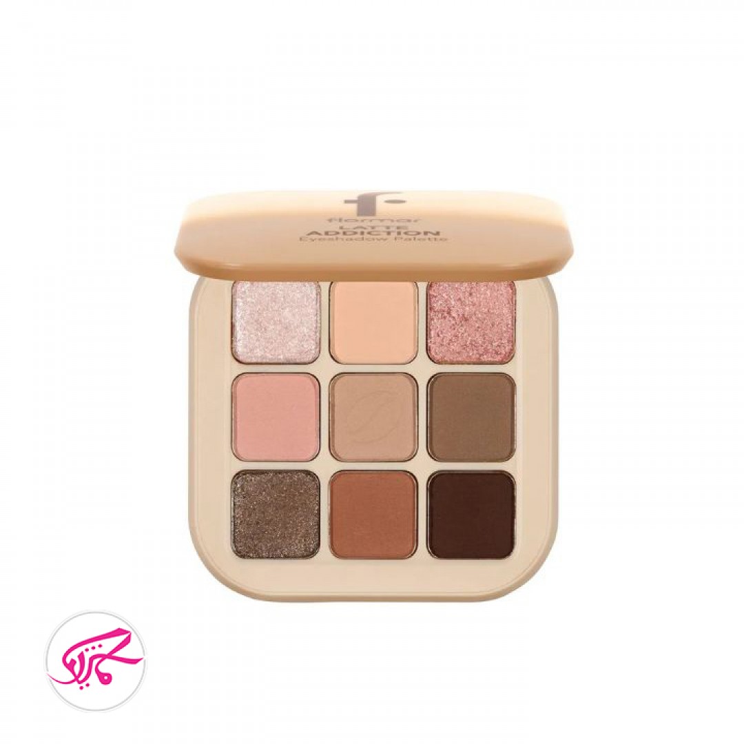 پالت سایه چشم فلورمار لته  Flormar Latte Eyeshadow Palette
