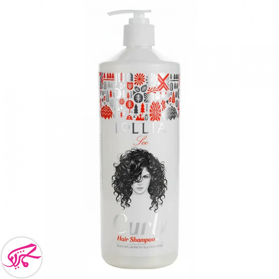 شامپو موی فر لولیا  Lollia Curly Hair Shampoo 750 ml