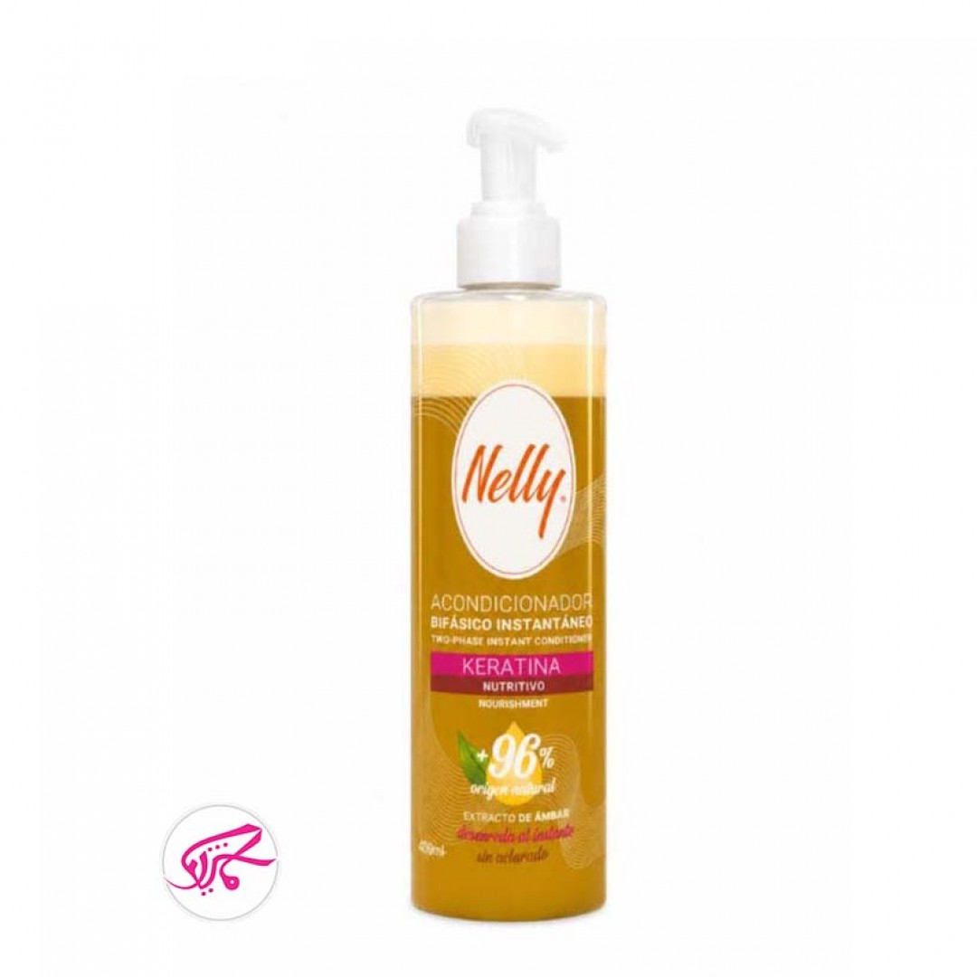 اسپری دوفاز کراتین نلی Nelly Keratin 400ml