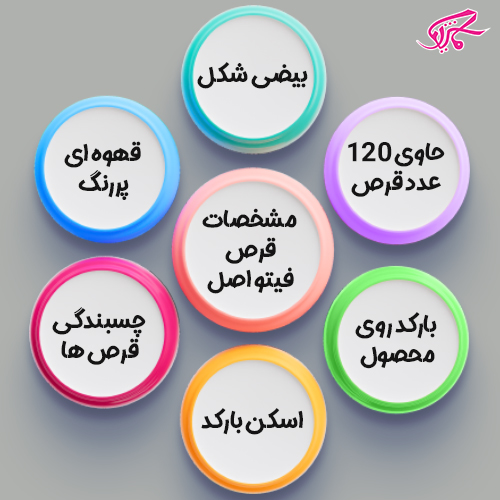 مشخصات قرص فیتو فروشگاه ماکیاژ
