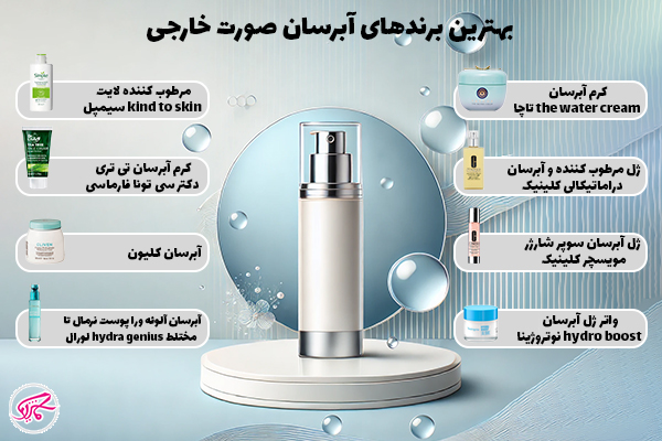 بهترین برندهای برتر آبرسان صورت خارجی