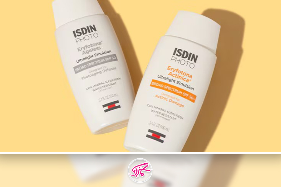 تفاوت در رنگ و فینیش ضد آفتاب روی پوست