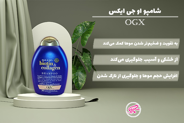 شامپو او جی ایکس بهترین شامپو جلوگیری از ریزش مو خارجی