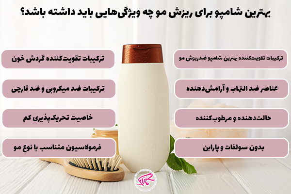 بهترین شامپو برای ریزش مو چه ویژگی‌هایی باید داشته باشد؟