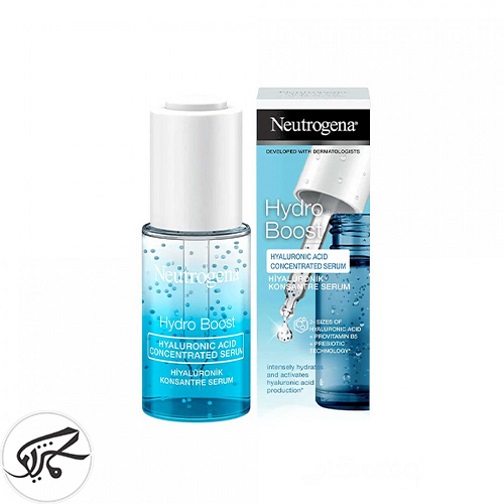 سرم آبرسان هیالورونیک اسید نوتروژینا برای پوست خشک و دهیدراته