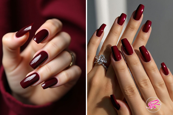 رنگهای خانواده قرمز و زرشکی