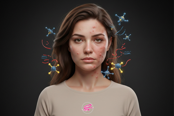 نقش هورمون کورتیزول بر پوست؛ از جوش تا ریزش مو