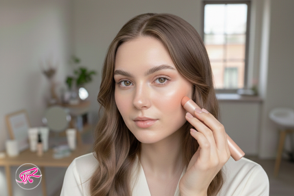 رژگونه ملایم برای شاداب کردن صورت