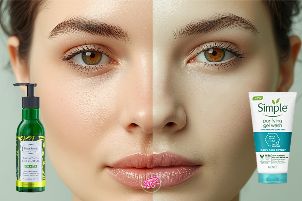 مقایسه فرمولاسیون شوینده دیپ سنس یا شوینده سیمپل