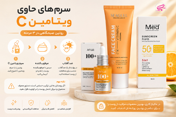 سرم‌های حاوی ویتامین C